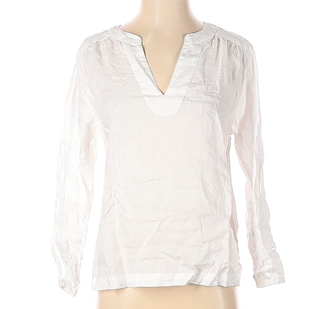 NWT 100% Linen Rachel Zoe Top